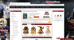 Desktop Screenshot of ingamestore.com